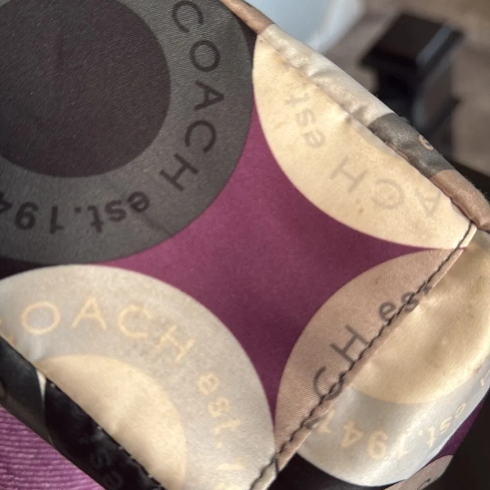 Coach Y2K Purple multi Mini Bag - Picture 15 of 15